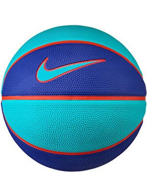 Nike Skills Mavi Basketbol Topu N.000.1285.534.03 3 Numara Renkli Tasarım