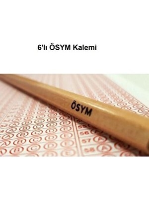 2,5b Dereceli Ösym Kurşun Kalemi 6"li