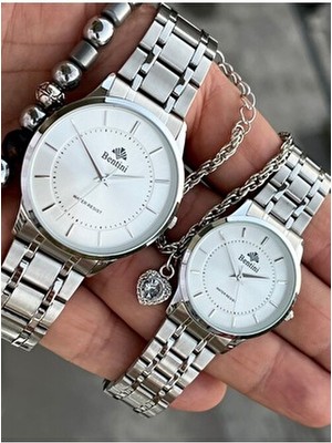 Çift Saati Erkek Kadın Kol Saati Sevgili Kombin