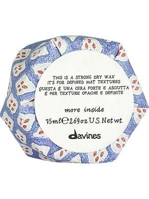 More Inside Strong Dry Wax Güçlü Tutucu Kuru Wax 75 ml
