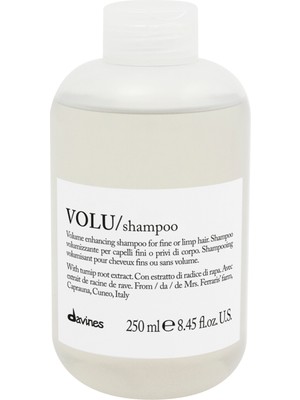 Volu Shampoo Hacim Kazandıran Şampuan 250 ml