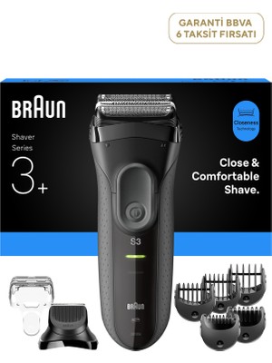 Series 3+ 3000BT Kuru Elektrikli Tıraş Makinesi