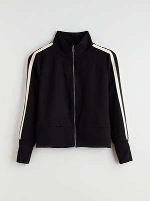 Lc Waikiki Yeni Sezon Dik Yaka Kadın Fermuarlı Sweatshirt