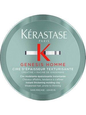 Genesis Homme Cire D'epaisseur Texturisante Saç Şekillendirici Wax 75 ml