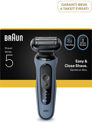 Series 5 Islak ve Kuru Elektrikli Tıraş Makinesi 52-A1000S