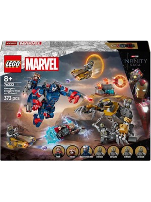 Marvel Avengers: Endgame Thor Chitauri'ye Karşı Yapı Oyuncağı 76322