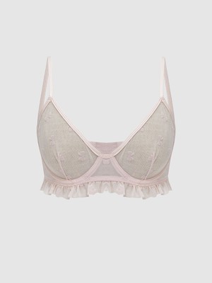 Lc Waikiki Yeni Sezon Balenli Dolgusuz Dantelli Tişört Sütyen