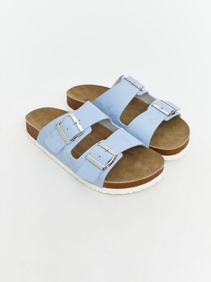 Lc Waikiki Yeni Sezon Çift Bantlı Kadın Terlik