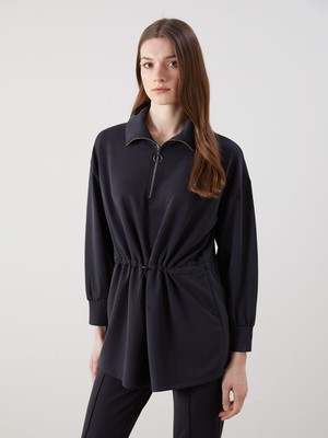 Lc Waikiki Yeni Sezon Modal Karışımlı Oversize Kadın Sweatshirt Tunik