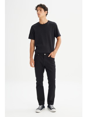Pamuklu Slim Fit Dar Kesim Jean Denim Kot Denim Esnek Pantolon