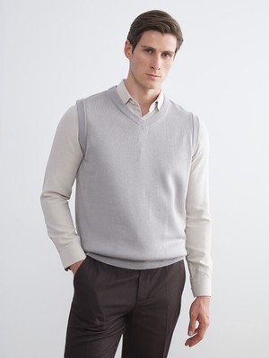 Lc Waikiki Yeni Sezon Standart Kalıp V Yaka Erkek Triko Süveter