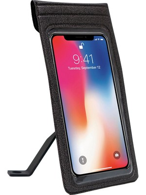 Revx Su Geçirmez Motosiklet Telefon Tutucu Kılıf Ayarlanabilir Askı ile Dokunmatik Kullanım İçin