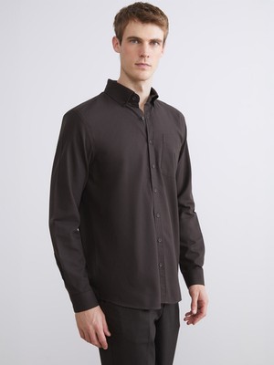 Lc Waikiki Yeni Sezon Slim Fit Uzun Kollu Gabardin Erkek Gömlek