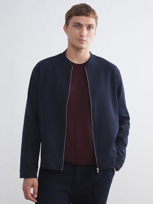 Lc Waikiki Yeni Sezon Standart Kalıp Kolej Yaka Bomber Erkek Mont