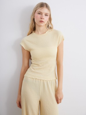 Lc Waikiki Yeni Sezon Bisiklet Yaka Dokulu Kadın Body