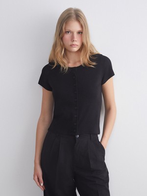 Lc Waikiki Yeni Sezon Bisiklet Yaka Kadın Triko Hırka