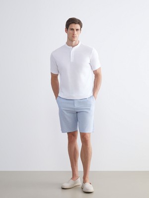 Lc Waikiki Yeni Sezon Slim Fit Gabardin Erkek Şort