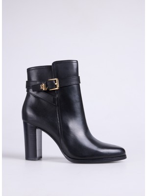 Lauren Ralph Lauren Siyah Topuklu Bot 802974474001