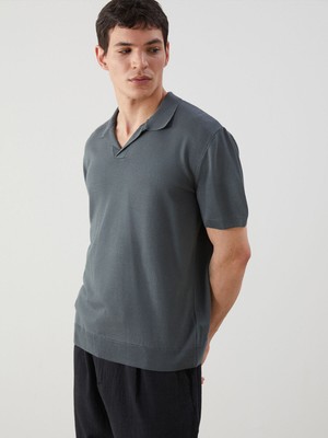 Lc Waikiki Yeni Sezon Polo Yaka Kısa Kollu Erkek Triko Kazak