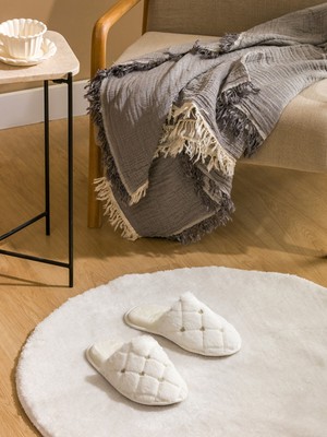 Lc Waikiki Yeni Sezon Nakışlı Kadın Ev Terliği