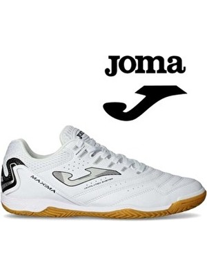 Joma Maxima Tenis Futsal Salon Ayakkabıları Erkek Spor Ayakkabı Beyaz