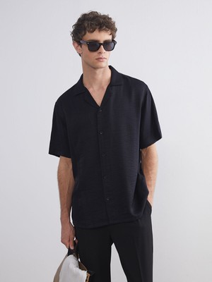 Lc Waikiki Yeni Sezon Regular Fit Resort Yaka Kısa Kollu Erkek Gömlek