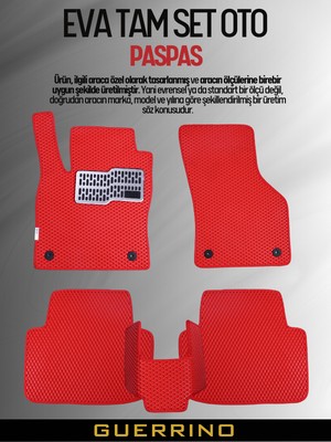 NİSSAN-QASHQAİ-(2022-2025) Için Eva Iç Paspas Takımı (Metal Topukluk Dahil)