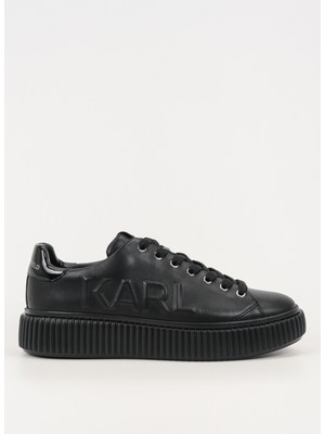 Karl Lagerfeld Siyah Erkek Sneaker Kaprıka Geometrikarl Logo