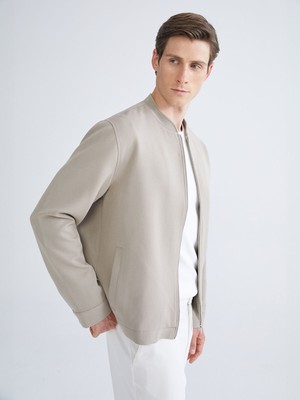 Lc Waikiki Yeni Sezon Standart Kalıp Kolej Yaka Bomber Erkek Mont