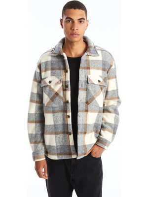 Lc Waikiki Yeni Sezon Rahat Kalıp Uzun Kollu Ekose Erkek Oduncu Gömlek Ceket