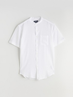 Lc Waikiki Yeni Sezon Regular Fit Hakim Yaka Kısa Kollu Erkek Gömlek