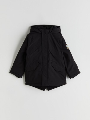 Lc Waikiki Yeni Sezon Kapüşonlu Astarlı Erkek Çocuk Mont