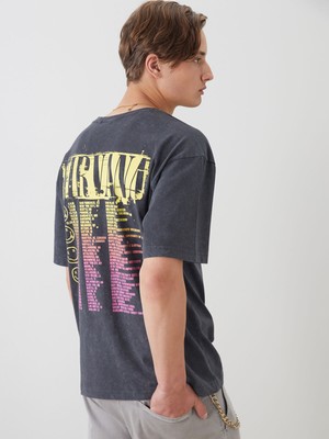 Lc Waikiki Yeni Sezon Bisiklet Yaka Nirvana Lisanlı Erkek Tişört