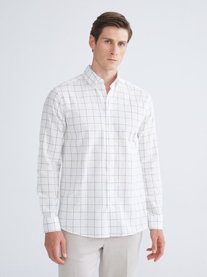 Lc Waikiki Yeni Sezon Regular Fit Uzun Kollu Ekose Erkek Gömlek