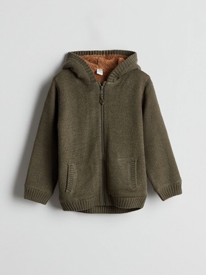 Lc Waikiki Yeni Sezon Kapüşonlu Erkek Bebek Triko Hırka