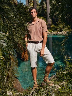 Lc Waikiki Yeni Sezon Standart Kalıp Keten Karışımlı Erkek Şort