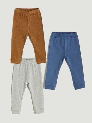 Lc Waikiki Yeni Sezon Beli Lastikli Erkek Bebek Jogger Eşofman Alt 3'lü