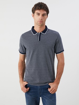 Lc Waikiki Yeni Sezon Polo Yaka Çizgili Erkek Tişört