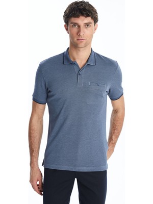 Lc Waikiki Yeni Sezon Polo Yaka Merserize Görünümlü Erkek Tişört