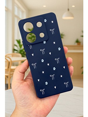 Vip Case Silikon Telefon Kılıfı Xiaomi Redmi Note 13 Pro 5G Fiyonk Desenli Darbe Emici Silikon Kılıf