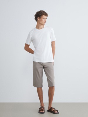 Lc Waikiki Yeni Sezon Standart Kalıp Erkek Jean Şort