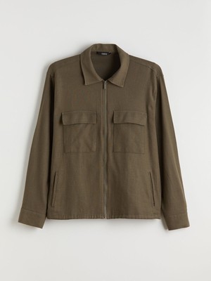 Lc Waikiki Yeni Sezon Rahat Kalıp Uzun Kollu Erkek Gömlek Ceket