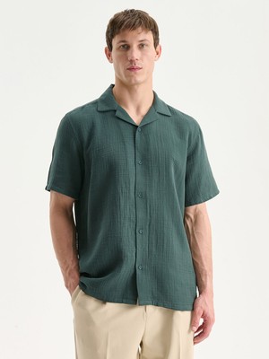 Lc Waikiki Yeni Sezon Standart Fit Kısa Kollu Erkek Gömlek