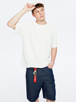 Lc Waikiki Yeni Sezon Bisiklet Yaka Basic Genç Erkek Tişört