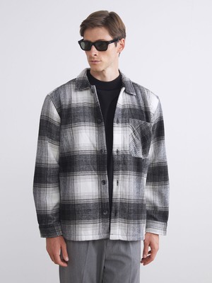 Lc Waikiki Yeni Sezon Rahat Kalıp Uzun Kollu Ekose Erkek Oduncu Gömlek Ceket