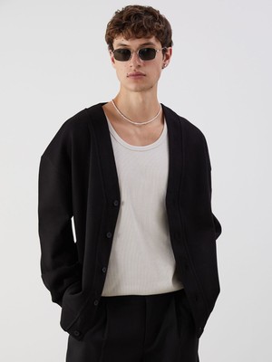 Lc Waikiki Yeni Sezon Rahat Kalıp V Yaka Uzun Kollu Erkek Hırka