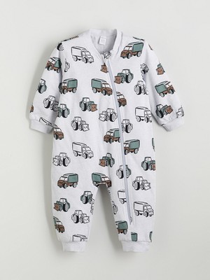 Lc Waikiki Yeni Sezon 1.6 Tog Bisiklet Yaka Uzun Kollu Erkek Bebek Tulum