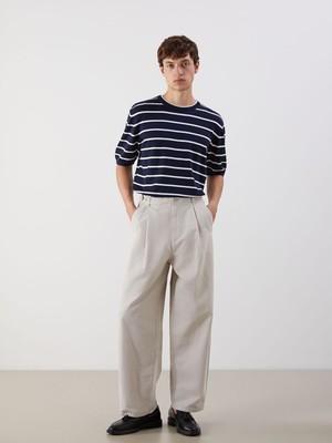 Lc Waikiki Yeni Sezon Standart Kalıp Gabardin Erkek Pileli Pantolon