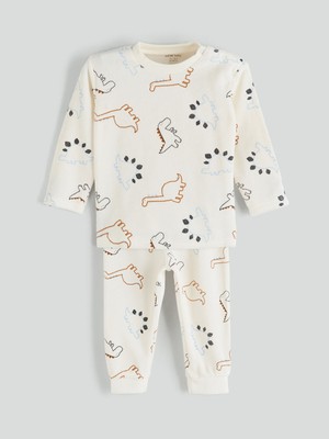 Lc Waikiki Yeni Sezon Bisiklet Yaka Erkek Bebek Pijama Takımı