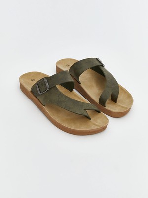 Lc Waikiki Yeni Sezon Erkek Süet Görünümlü Parmak Arası Terlik